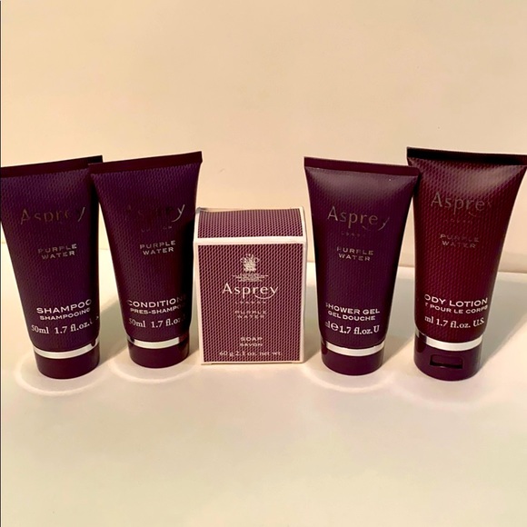 Asprey 6-piece travel set - Picture 2 of 5